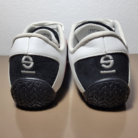 SPARCO Esse Canvas Racing Shoes TG Size: 40 US 7 , Fabric/Suede Black - Picture 4 of 6